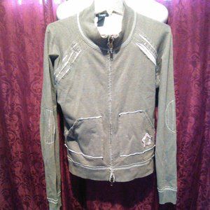 Taunt Brand Zip raw finish jacket with pockets